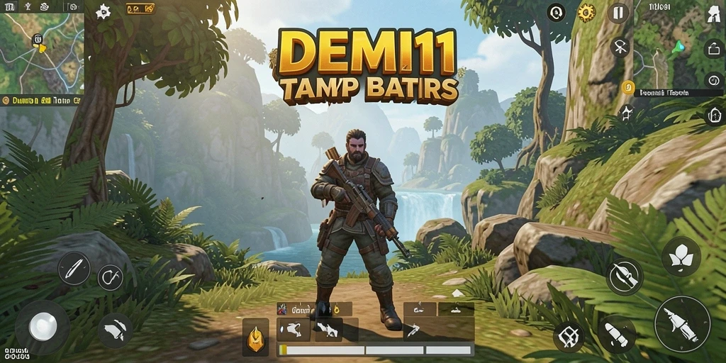 Gameplay DEMI11 menunjukkan petualangan seru di dunia terbuka.