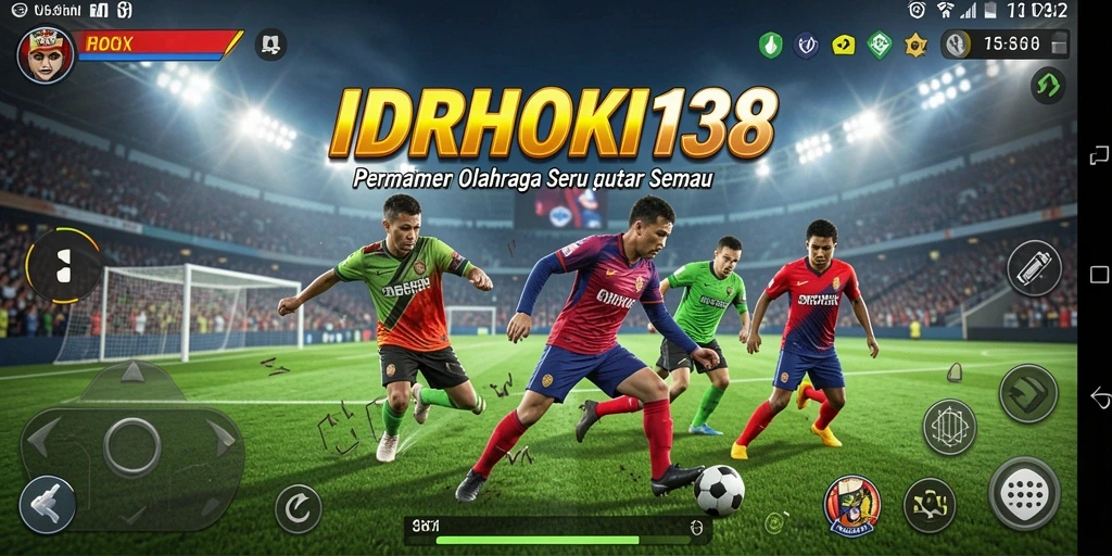 Tampilan gameplay seru dalam <strong>IDRHOKI138</strong> yang menampilkan pertandingan olahraga.