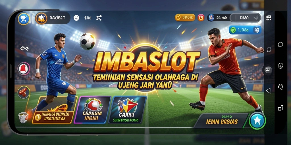 Tampilan menarik dari gameplay IMBASLOT yang menampilkan berbagai olahraga.