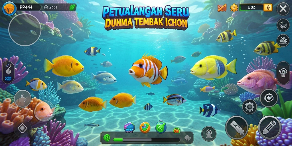 Menampilkan aksi tangkap ikan yang mendebarkan dalam PP444.