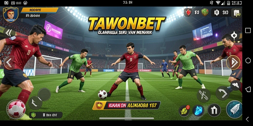 Tampilan permainan TAWONBET yang seru dan menarik.